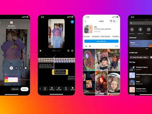 Instagram lanza función de audio multipista para incluir hasta 20 canciones en los ‘reels’