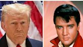 Trump asked his followers if they think he looks like Elvis in a strange social media post