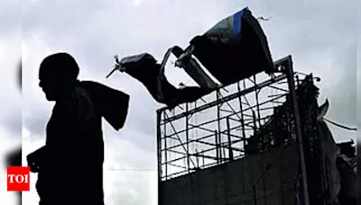 Gujarat High Court Directs AMC to Remove Unsafe and Illegal Billboards | Ahmedabad News - Times of India