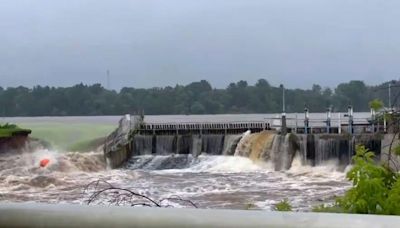 Manawa Dam in Wisconsin suffers ‘major damage’ amid heavy flooding, authorities say