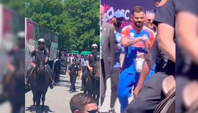 In USA For T20 World Cup, Video Of Virat Kohli's Security Goes Viral | Cricket News