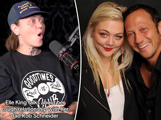 Elle King claims dad Rob Schneider sent her to ‘fat camp’ as a kid: ‘He’s just not nice’