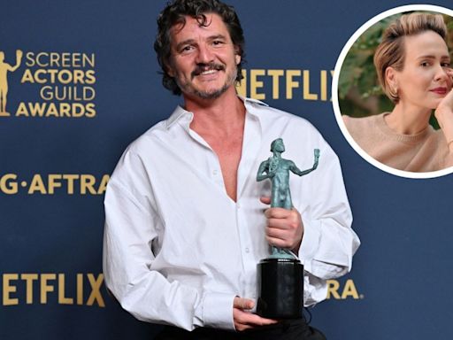 "Es lo menos que podía hacer": Actriz Sarah Paulson reveló el regalo que le hizo Pedro Pascal tras años de amistad