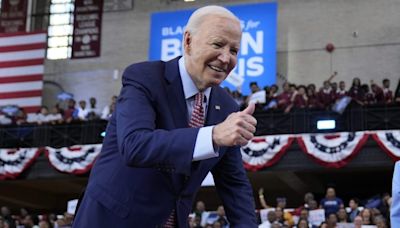 Biden draws contrast with ‘pandering’ Trump in appeal to Black voters