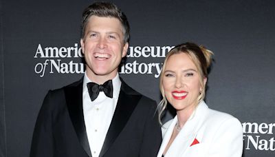 Colin Jost Opens Up About Son Cosmo's Relationship with Scarlett Johansson's Daughter Rose: She's a 'Loving Sister'