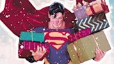 Superman Upstages Santa on DC’s ‘Twas the ‘Mite Before Christmas Variant Cover