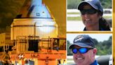 Nasa astronauts strap up for historic Starliner launch after years of delays
