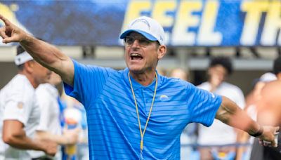 Hernández: Jim Harbaugh might sound quirky, but Chargers get the message as opener approaches