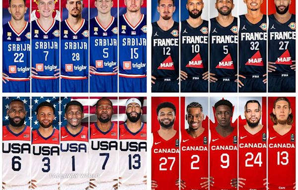Ranking The Best National Basketball Teams At The 2024 Olympics