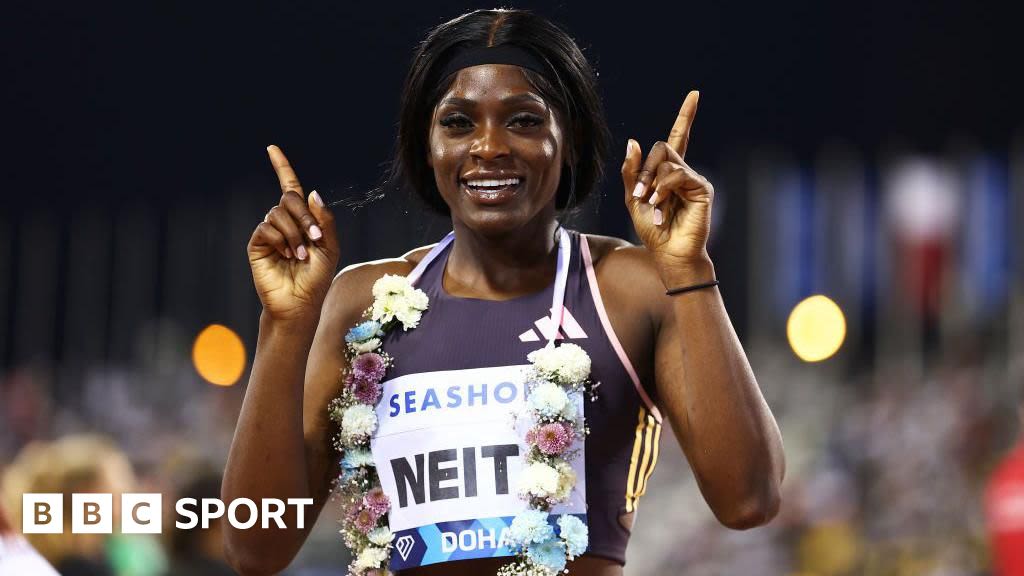 Diamond League: Britain's Neita wins women's 100m in Doha