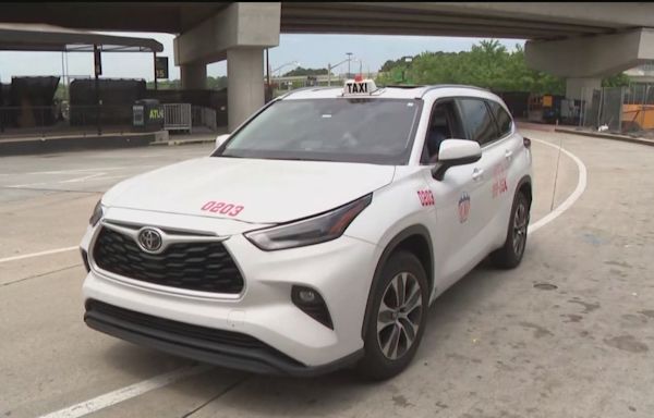 Taxi drivers at Hartsfield-Jackson Atlanta International Airport speak out against proposal to deregulate their industry