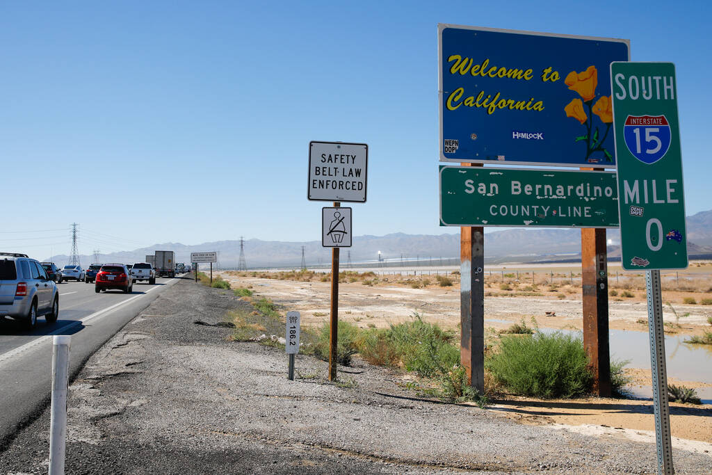 I-15 reopens after brief closure near California state line