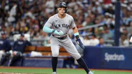 Yankees' ninth-inning rally falls short in 5-4 loss to Rays