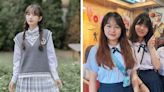 Chinese women are dressing up in school uniforms from other countries as prep's comeback goes global