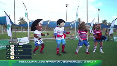 Superman e Lindona, mascotes do Bahia, superam leões rivais e passam para final do Futebol Fantasia; assista