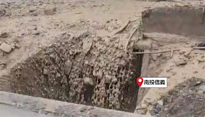 中部清晨大雨多處地下道積水 竹南有轎車誤闖拋錨