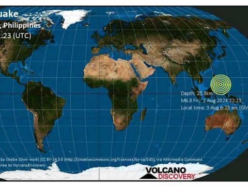 清晨出現規模6.8地震！8分鐘後又一波 菲律賓當局示警：恐還有餘震