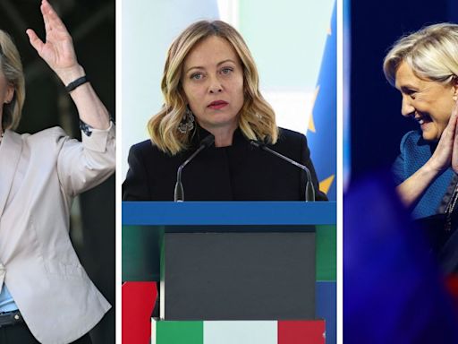 Von Der Leyen, Meloni y Le Pen, las mujeres que decidirán el futuro de Europa