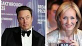 Elon Musk gives some advice to J.K. Rowling, suggesting she post 'interesting and positive content' on X