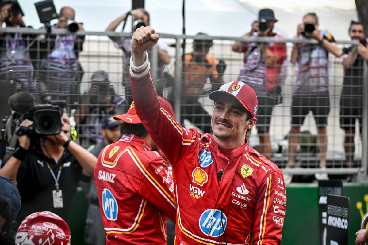 F1 Monaco GP 2024 LIVE: Updates, times and results as Charles Leclerc wins home race