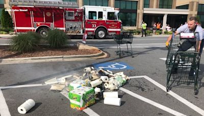 Paper towels catch fire at Charlotte Harris Teeter, prompting evacuation