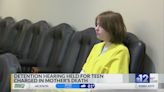 Detention hearing held for Rankin County teen charged in mother’s death