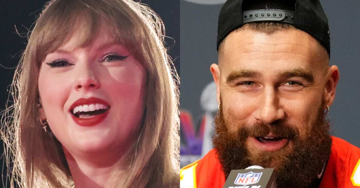 Fans Gush Over Seeing Taylor Swift Blow Travis Kelce a Kiss During Eras Tour Show: ‘They’re Just the Cutest’