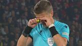 Ref breaks down in tears on pitch after PSG vs Borussia Dortmund CL semi-final