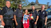 Willoughby police officers attend graduation for daughter of fallen officer