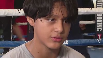 Este adolescente sueña con conquistar la cima del boxeo mundial para ayudar a su familia