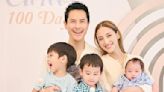 Grace Chan and Kevin Cheng celebrate son's 100th day