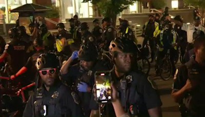 LIVE: Police arrive at Pro-Palestine encampment at George Washington University