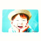 韓國綜藝節目【我的超人爸爸】宋一國三胞胎 ~大韓民國萬歲 寫真圖款水晶卡貼