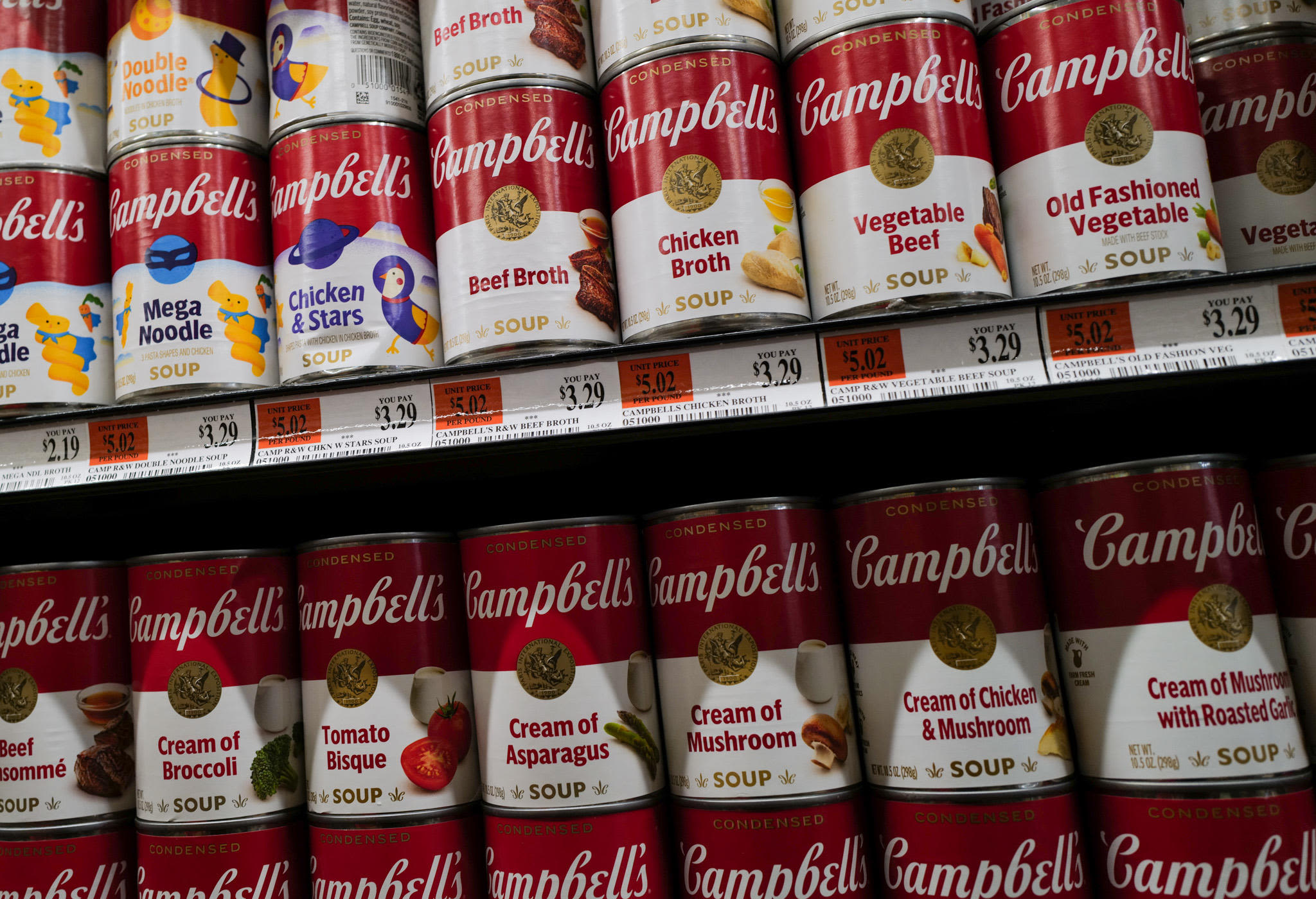 Campbell Soup Company planning to drop "soup" from its name