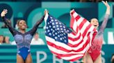 'It means the world to me.' Simone Biles wins historic Olympic all-around title