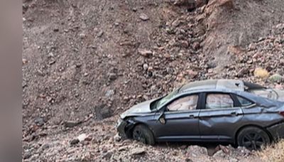 Man dies after driving off embankment at Death Valley National Park in 119-degree heat