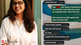 Job seeker's reaction after being told to switch on came goes viral - The Economic Times