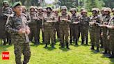 New Army chief visits J&K, reviews preparedness on LoC | India News - Times of India