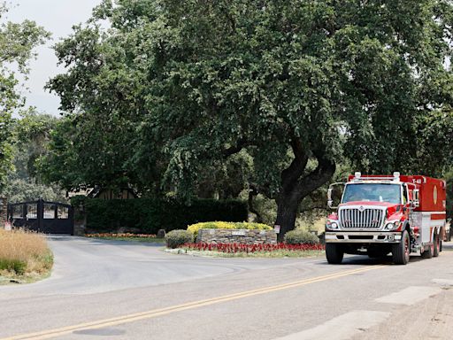 California's Lake Fire threatens Neverland Ranch, previous home of Michael Jackson