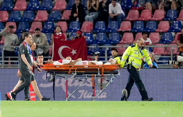 Turkey defender Ozan Kabak out of Euro 2024 after tearing knee ligament against Italy