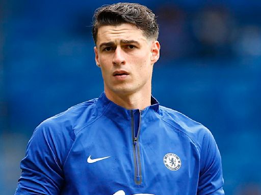 Kepa Arrizabalaga is training AWAY from Chelsea's first-team