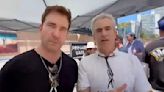 Dylan McDermott and Dermot Mulroney Have a Comical Picket Line Identity Crisis — Watch