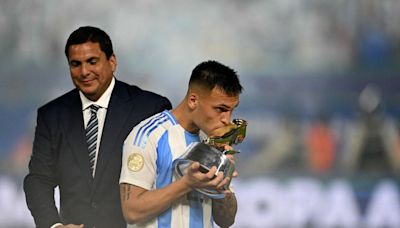 Inter star Lautaro Martinez ends dream season with double Copa America delight