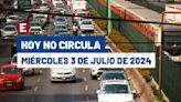 Consulta el Hoy No Circula miércoles 3 de julio de 2024 en CDMX y Edomex