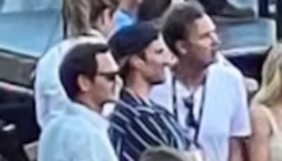 Roger Federer watches Taylor Swift perform in Zurich at the Eras Tour