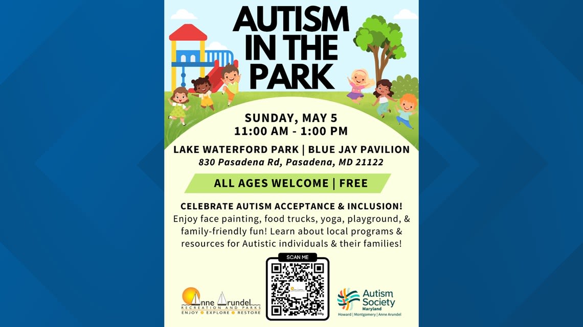 First ever 'Autism in the Park' event hosted by Anne Arundel County