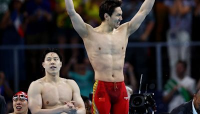Swimming: China end US reign over men's 4x100 medley relay