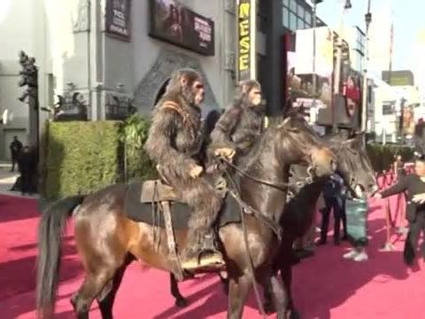 A Los Angeles la première de “Il regno del pianeta delle scimmie”