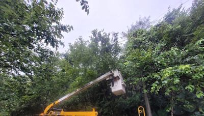 強颱凱米來襲！新竹縣市近1萬5千戶停電 台電動員百餘人全力搶修｜壹蘋新聞網