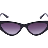 Cat eye sunglasses have an upswept frame design that resembles the shape of a cats eye., They are popular for their feminine and glamorous look, and are often associated with vintage fashion. They are suitable for most face shapes, but are particularly flattering on heart-shaped and square faces. They are available in a variety of frame and lens colors.